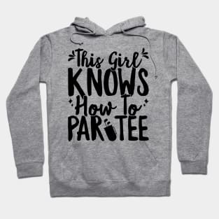 This Girl Knows How To Par Tee Funny Party Golf Golfer T-Shirt Hoodie